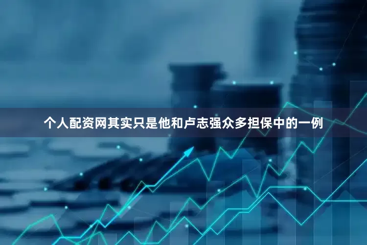 个人配资网其实只是他和卢志强众多担保中的一例