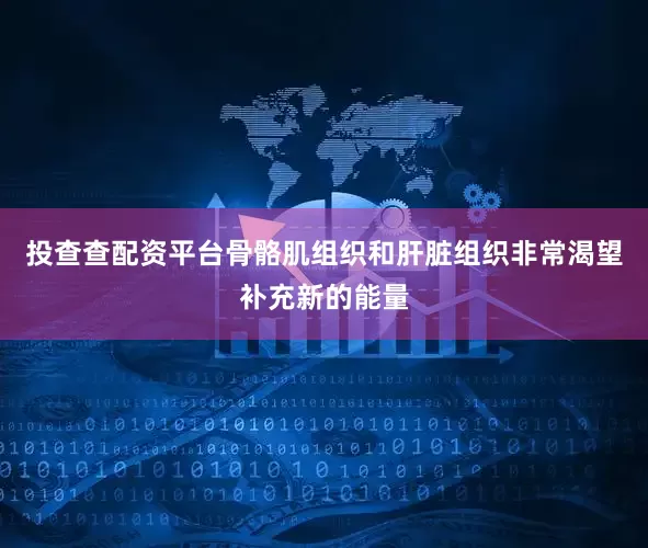 投查查配资平台骨骼肌组织和肝脏组织非常渴望补充新的能量